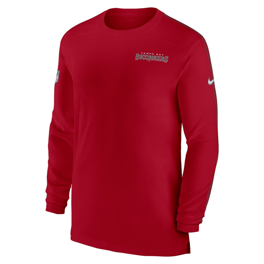 Tampa Bay Buccaneers Sideline Coach UV Performance Long Sleeve T-Shirt - Red online