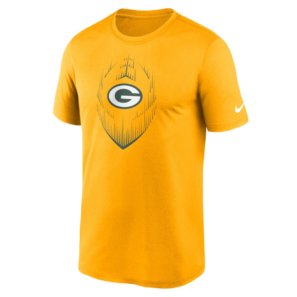 Green Bay Packers Primetime Legend Icon Performance T-Shirt - Gold on sale