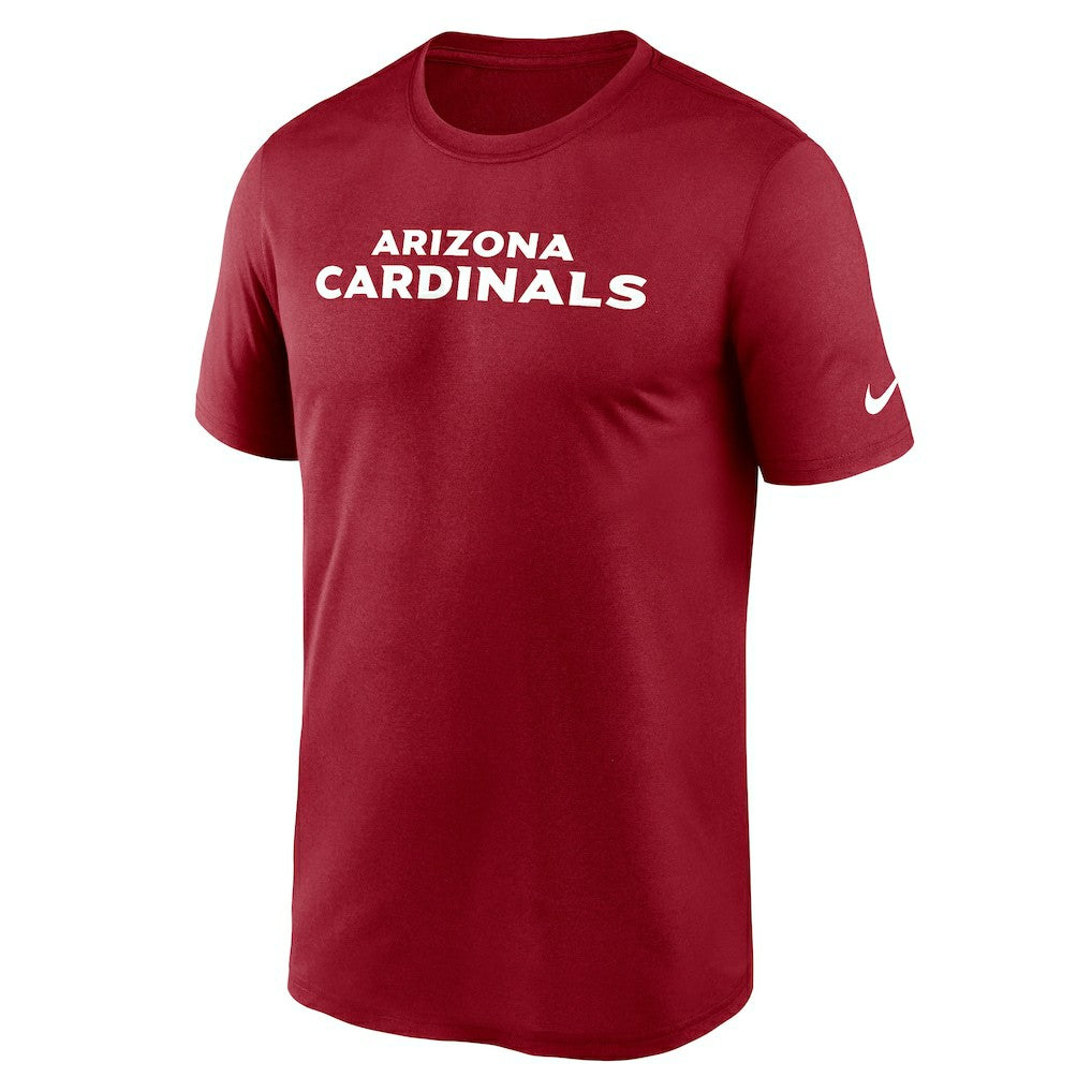 Arizona Cardinals Primetime Legend Wordmark Performance T-Shirt - Cardinal outlet