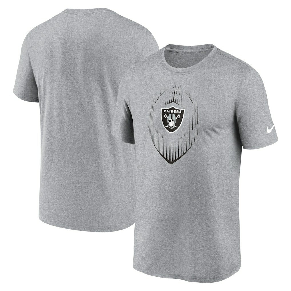 Las Vegas Raiders Primetime Legend Icon Performance T-Shirt - Heather Gray outlet