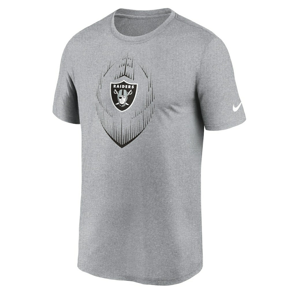 Las Vegas Raiders Primetime Legend Icon Performance T-Shirt - Heather Gray outlet