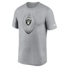 Las Vegas Raiders Primetime Legend Icon Performance T-Shirt - Heather Gray outlet