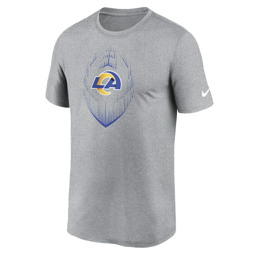 Los Angeles Rams Primetime Legend Icon Performance T-Shirt - Heather Gray discount