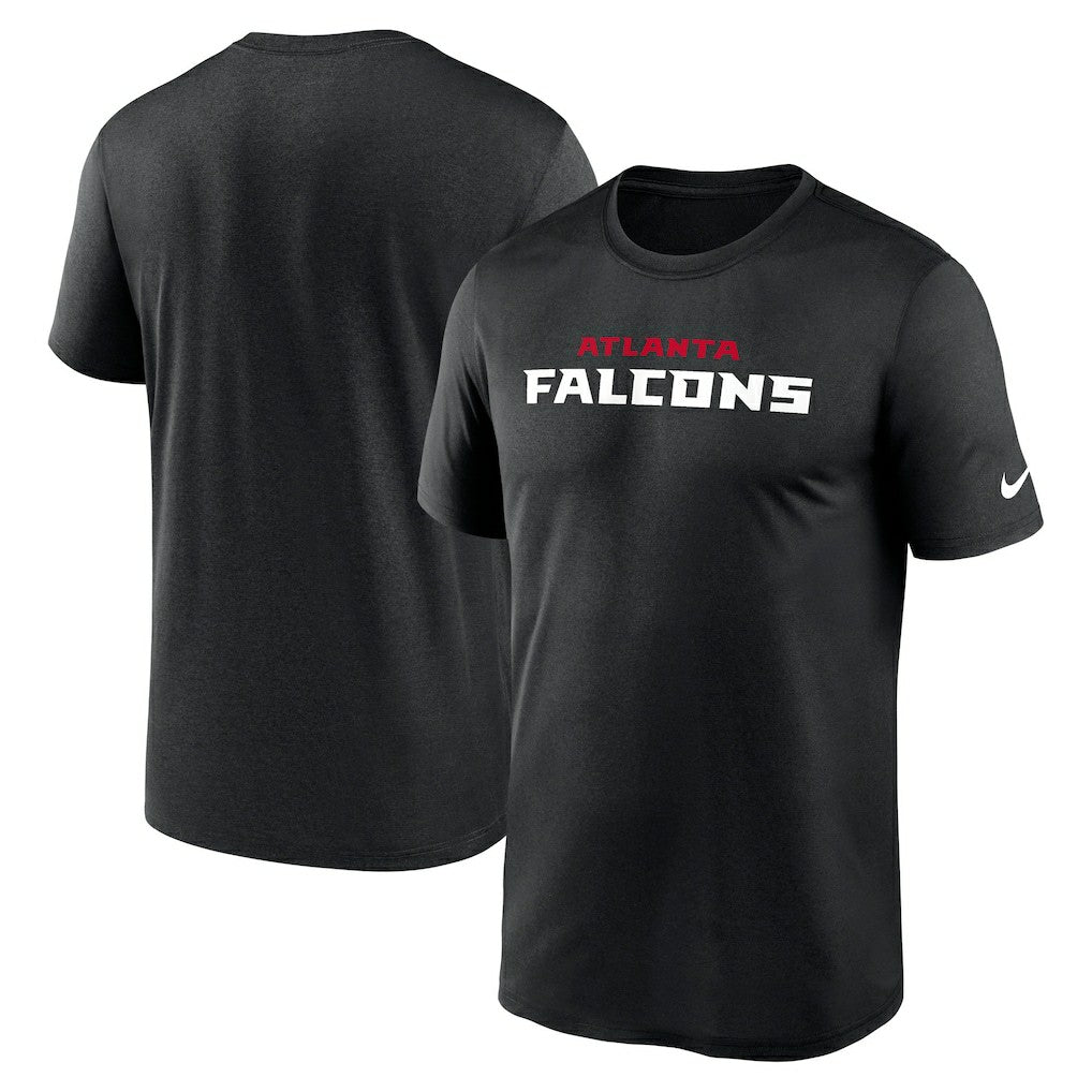 Atlanta Falcons Primetime Legend Wordmark Performance T-Shirt - Black for sale