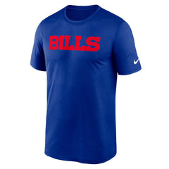 Buffalo Bills Primetime Legend Wordmark Performance T-Shirt - Royal on sale