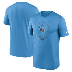 Tennessee Titans Primetime Legend Icon Performance T-Shirt - Light Blue cheap