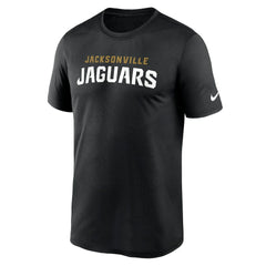 Jacksonville Jaguars Primetime Legend Wordmark Performance T-Shirt - Black sale