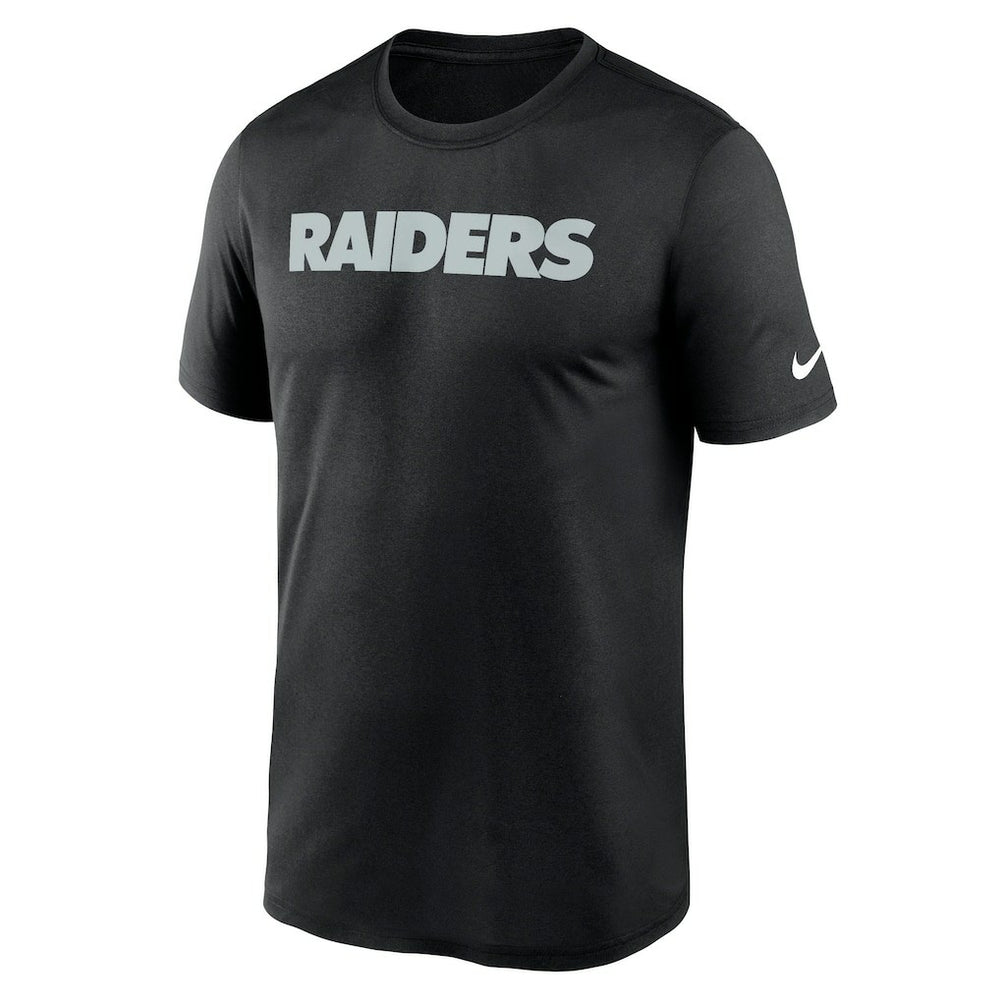 Las Vegas Raiders Primetime Legend Wordmark Performance T-Shirt - Black discount