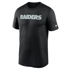 Las Vegas Raiders Primetime Legend Wordmark Performance T-Shirt - Black discount