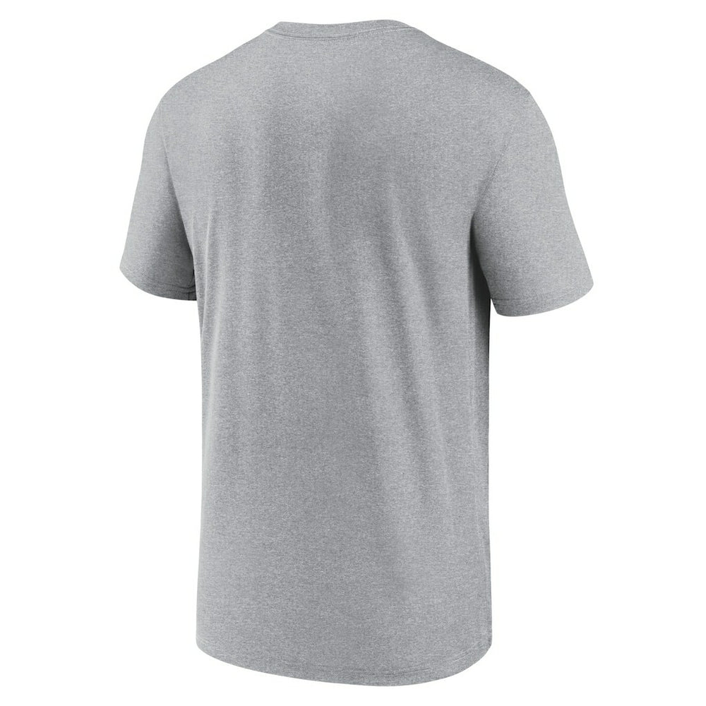 Las Vegas Raiders Primetime Legend Wordmark Performance T-Shirt - Heather Gray for sale