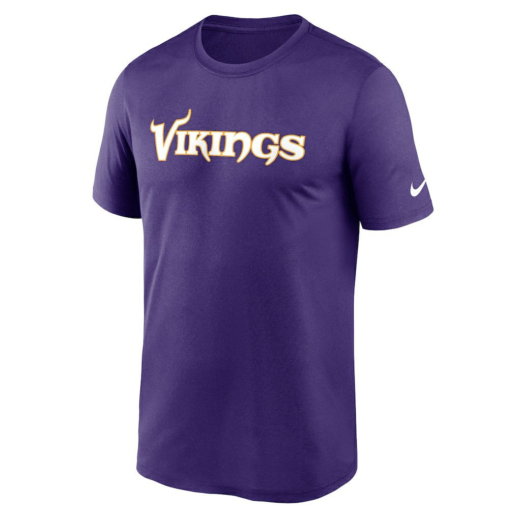 Minnesota Vikings Primetime Legend Wordmark Performance T-Shirt - Purple outlet