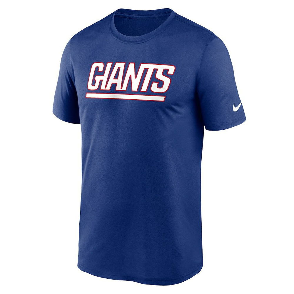 New York Giants Primetime Legend Wordmark Performance T-Shirt - Royal on sale