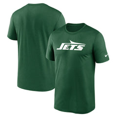 New York Jets Primetime Legend Wordmark Performance T-Shirt - Green on sale