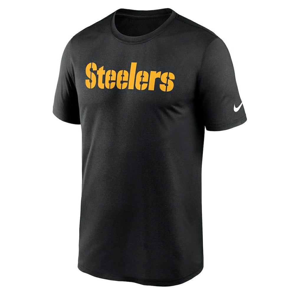 Pittsburgh Steelers Primetime Legend Wordmark Performance T-Shirt - Black for sale