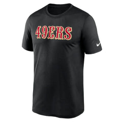 San Francisco 49ers Primetime Legend Wordmark Performance T-Shirt - Black cheap