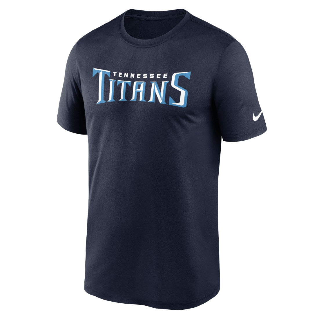 Tennessee Titans Primetime Legend Wordmark Performance T-Shirt - Navy discount