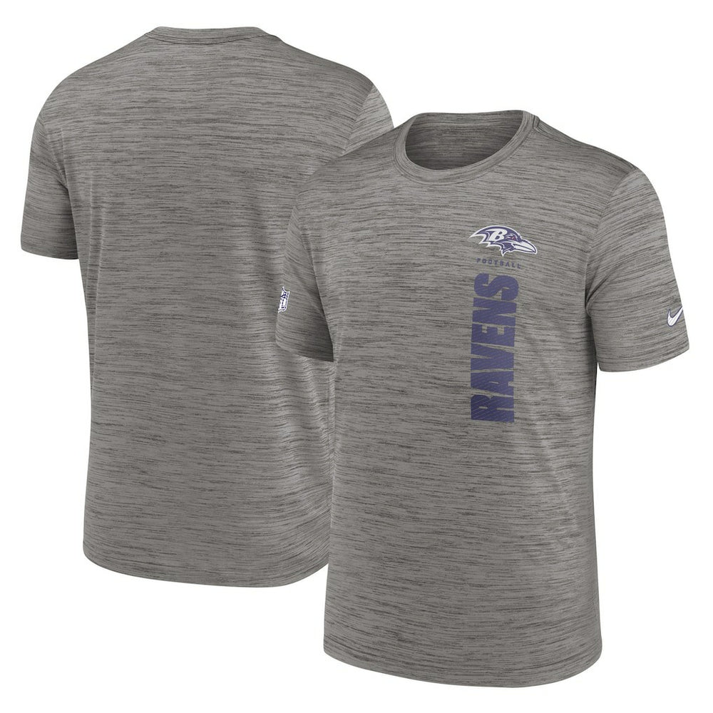 Baltimore Ravens Sideline Velocity Dri-FIT T-Shirt - Gray discount