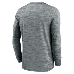 Detroit Lions Sideline Velocity Dri-FIT Long Sleeve T-Shirt - Gray discount