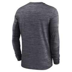 Las Vegas Raiders Sideline Velocity Dri-FIT Long Sleeve T-Shirt - Black sale