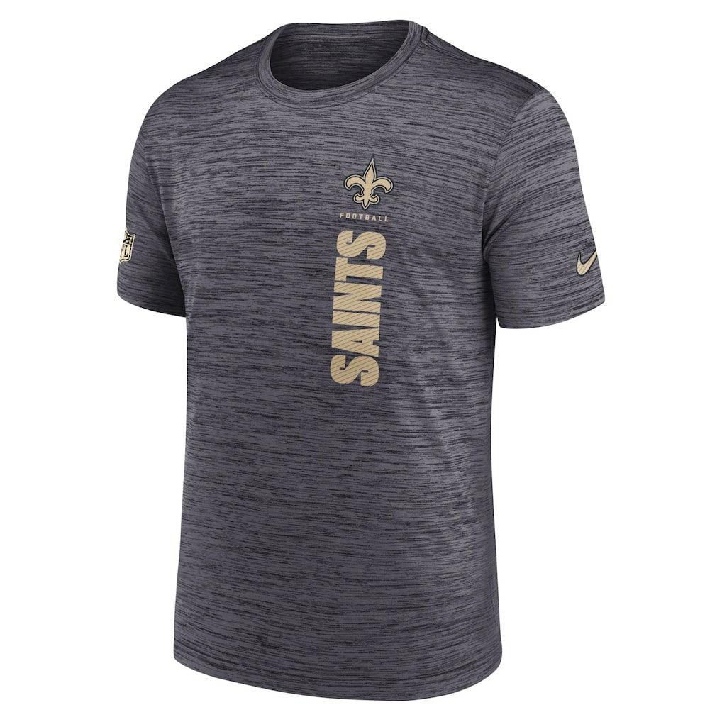 New Orleans Saints Sideline Velocity Dri-FIT T-Shirt - Black cheap