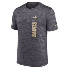 New Orleans Saints Sideline Velocity Dri-FIT T-Shirt - Black cheap