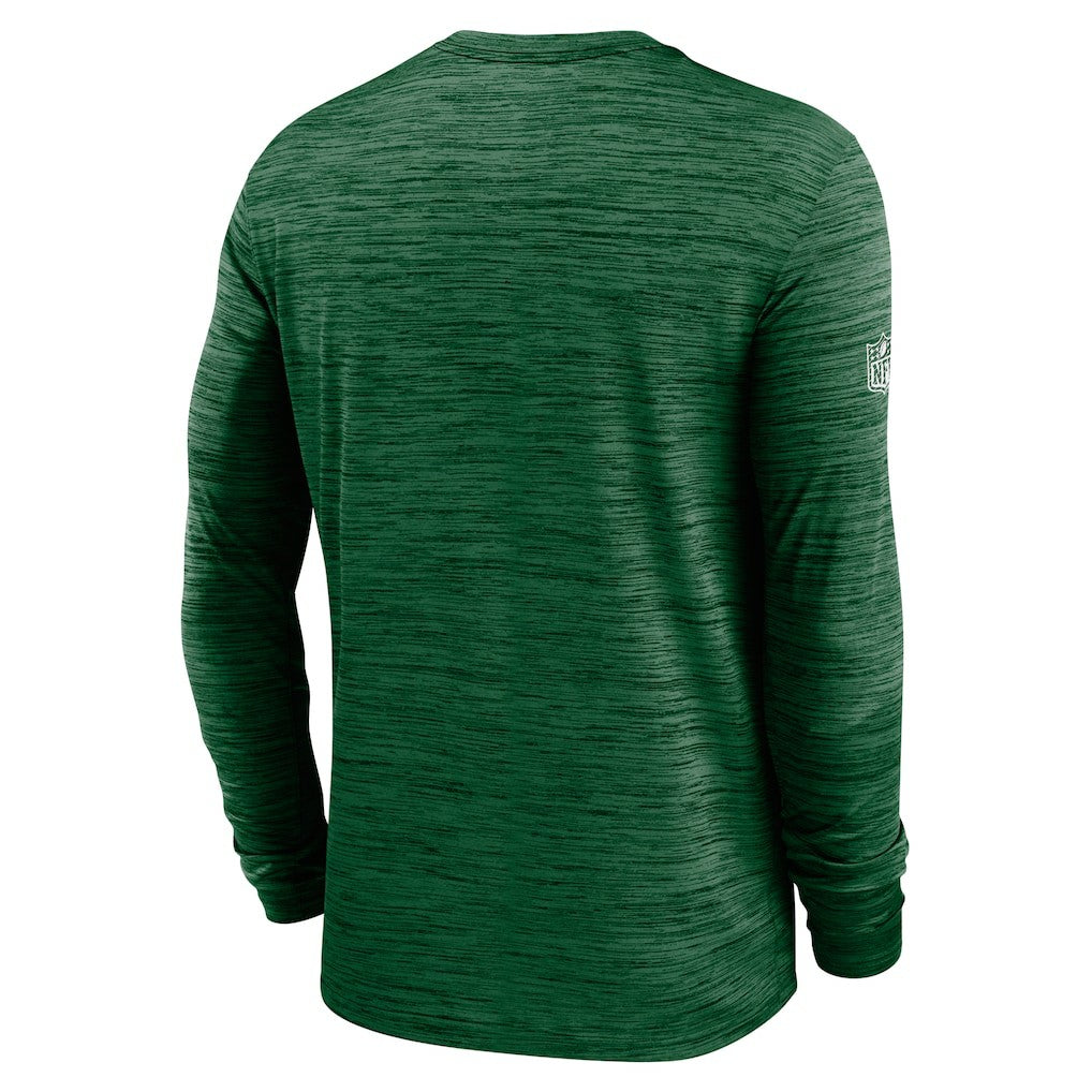New York Jets Sideline Velocity Dri-FIT Long Sleeve T-Shirt - Green outlet