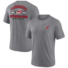 Carolina Hurricanes Winger Tri-Blend T-Shirt - Heather Gray T-shirts