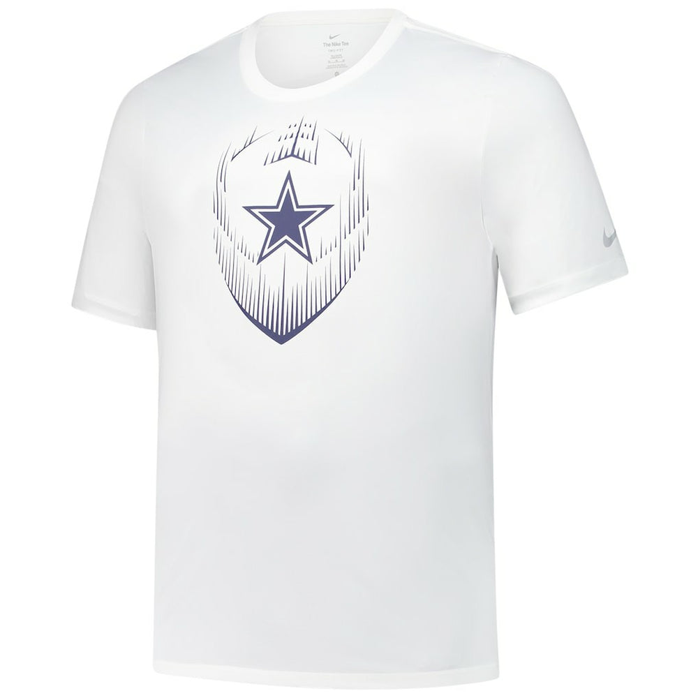 Dallas Cowboys Big & Tall Blitz Legend Icon Performance T-Shirt - White sale