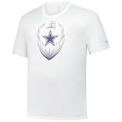 Dallas Cowboys Big & Tall Blitz Legend Icon Performance T-Shirt - White sale