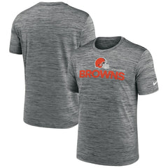 Cleveland Browns Blitz Velocity Modern Dri-FIT T-Shirt - Anthracite for sale