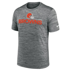 Cleveland Browns Blitz Velocity Modern Dri-FIT T-Shirt - Anthracite for sale