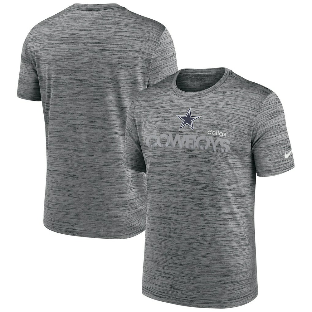 Dallas Cowboys Blitz Velocity Modern Dri-FIT T-Shirt - Anthracite for sale