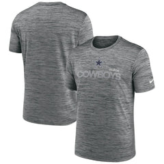 Dallas Cowboys Blitz Velocity Modern Dri-FIT T-Shirt - Anthracite for sale