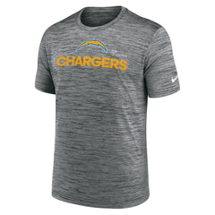 Los Angeles Chargers Blitz Velocity Modern Dri-FIT T-Shirt - Anthracite for sale