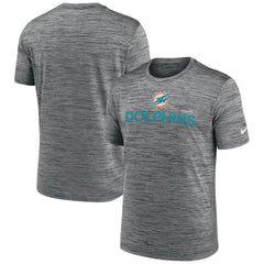 Miami Dolphins Blitz Velocity Modern Dri-FIT T-Shirt - Anthracite for sale