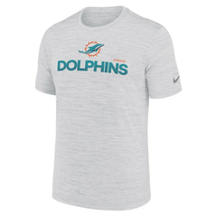 Miami Dolphins Blitz Velocity Modern Dri-FIT T-Shirt - Ash for sale