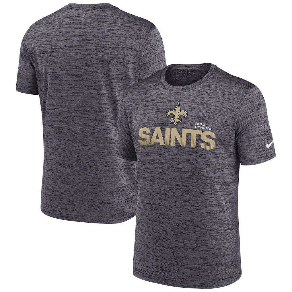 New Orleans Saints Blitz Velocity Modern Dri-FIT T-Shirt - Black for sale