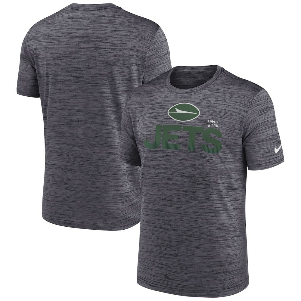 New York Jets Blitz Velocity Modern Dri-FIT T-Shirt - Black discount