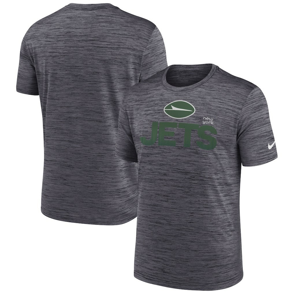New York Jets Blitz Velocity Modern Dri-FIT T-Shirt - Black discount