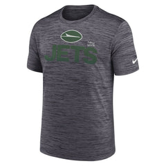 New York Jets Blitz Velocity Modern Dri-FIT T-Shirt - Black discount