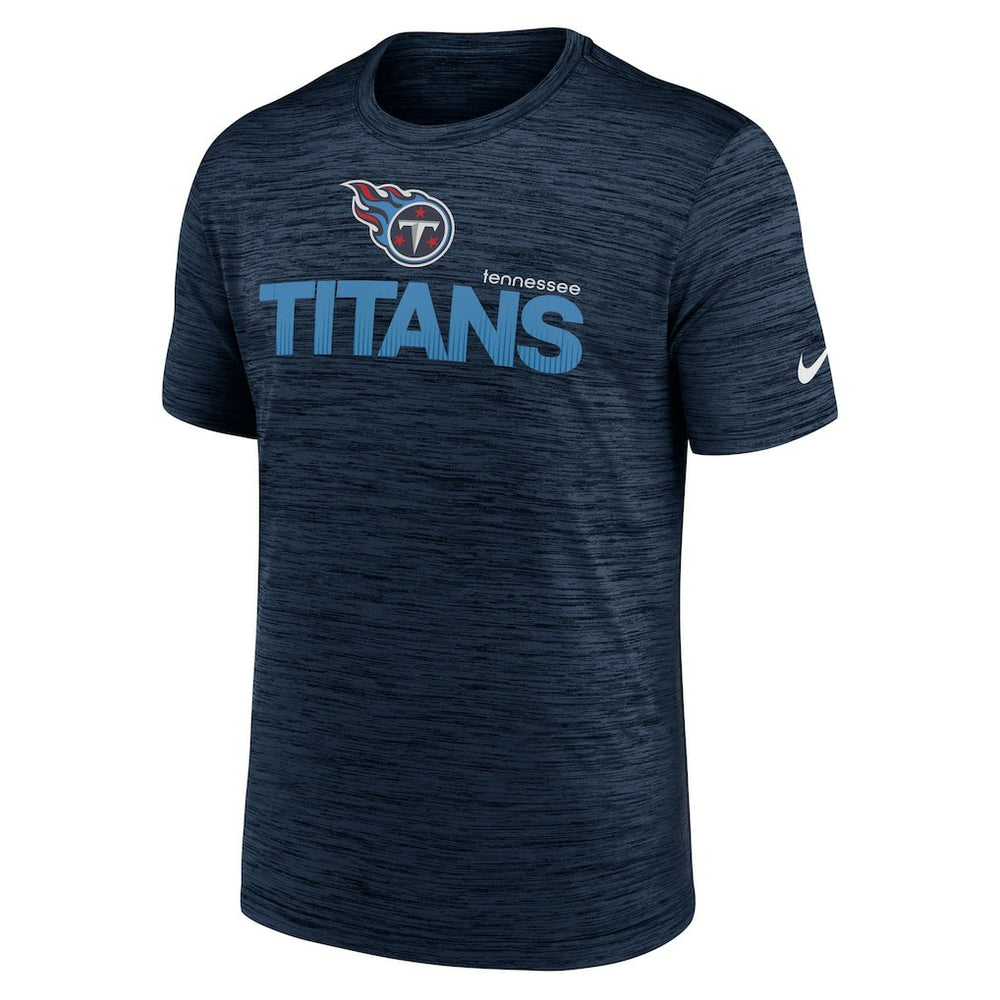 Tennessee Titans Blitz Velocity Modern Dri-FIT T-Shirt - Navy sale