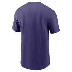 Baltimore Ravens Primetime Wordmark Essential T-Shirt - Purple sale
