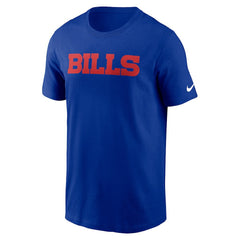 Buffalo Bills Primetime Wordmark Essential T-Shirt - Royal sale