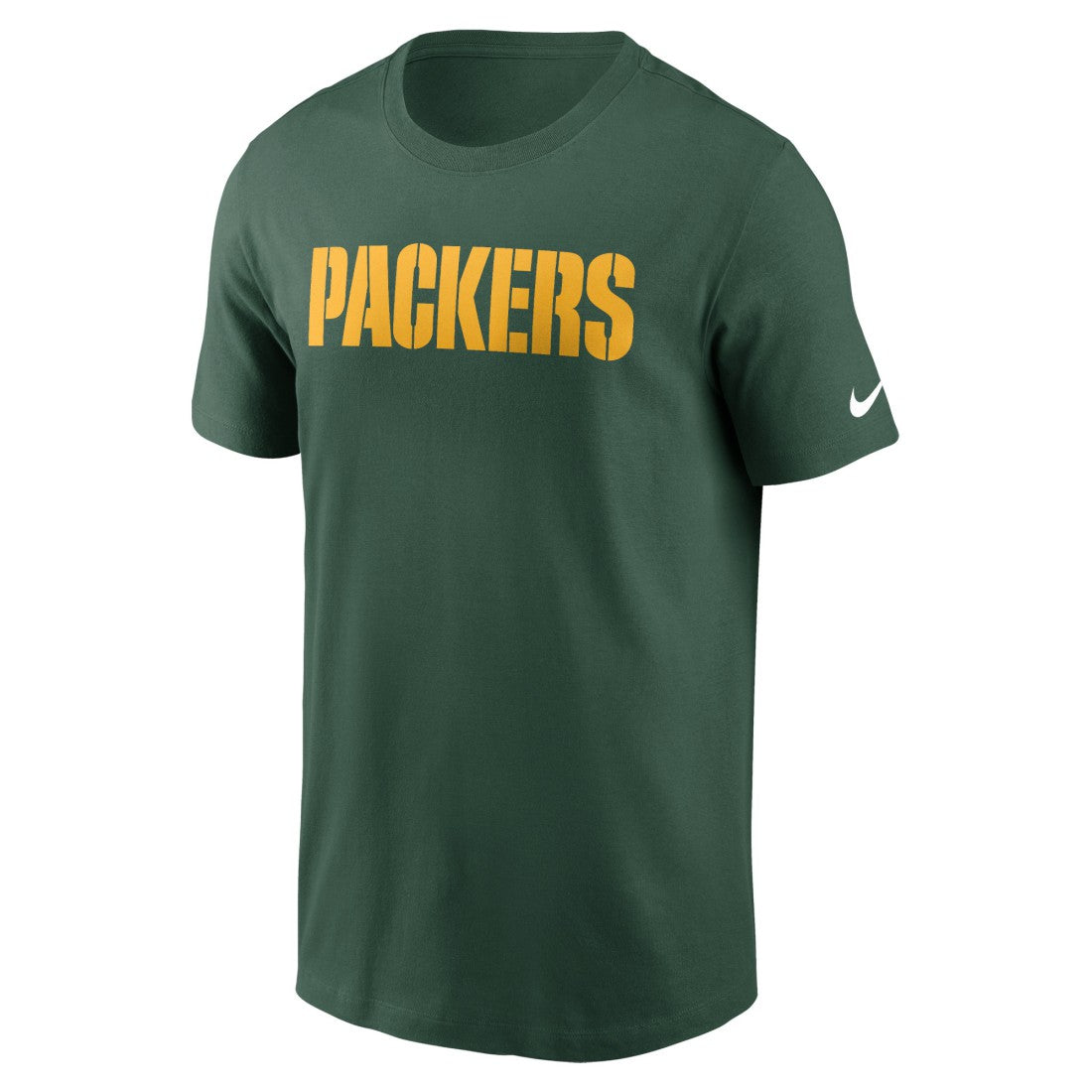 Green Bay Packers Primetime Wordmark Essential T-Shirt - Green sale