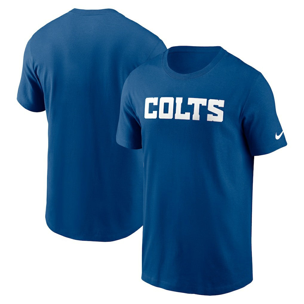 Indianapolis Colts Primetime Wordmark Essential T-Shirt - Royal cheap
