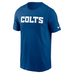 Indianapolis Colts Primetime Wordmark Essential T-Shirt - Royal cheap