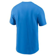 Los Angeles Chargers Primetime Wordmark Essential T-Shirt - Powder Blue on sale