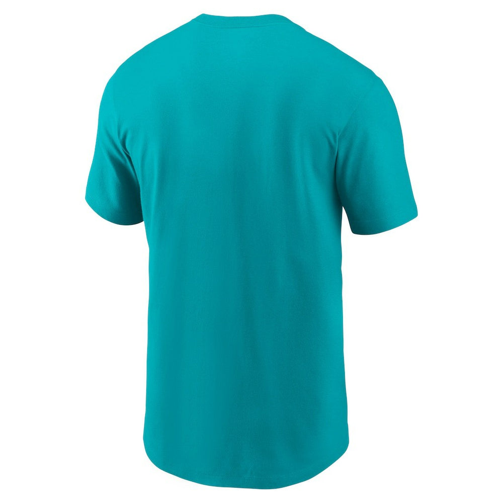 Miami Dolphins Primetime Wordmark Essential T-Shirt - Aqua cheap