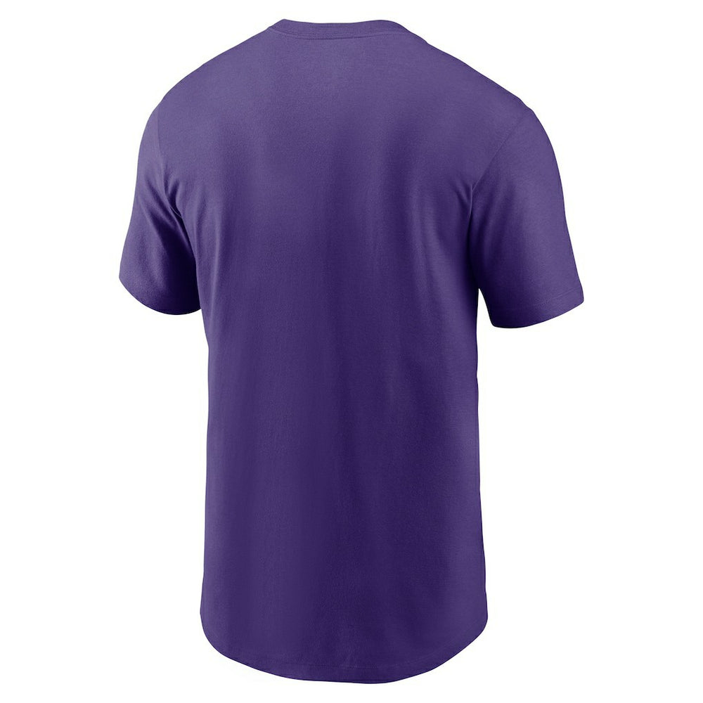 Minnesota Vikings Primetime Wordmark Essential T-Shirt - Purple online