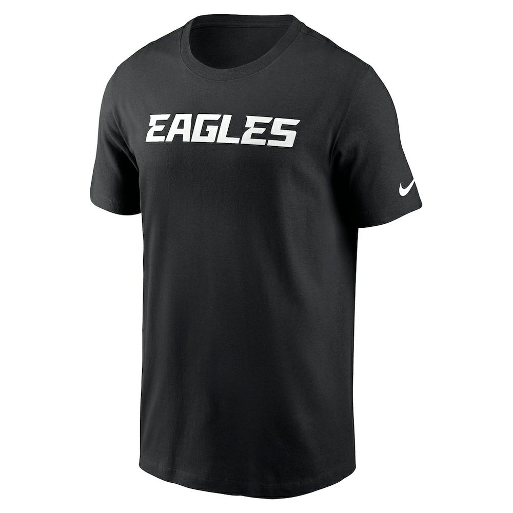 Philadelphia Eagles Primetime Wordmark Essential T-Shirt - Black for sale